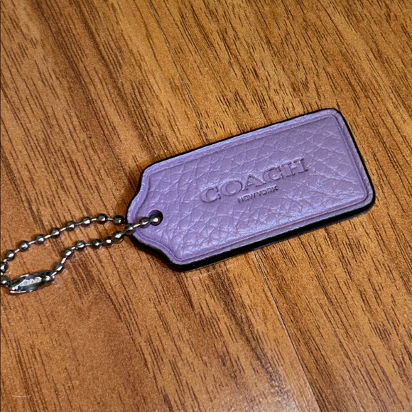 Coach | Accessories | Coach Leather Label Tag | Poshmark